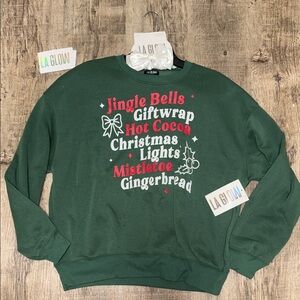 Green Holiday Sweatshirt